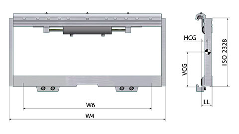 фото Каретки бокового смещения ISO-FEM 1- 2 со скользящими накладками (TRF) от Сервис24 в Набережных Челнах